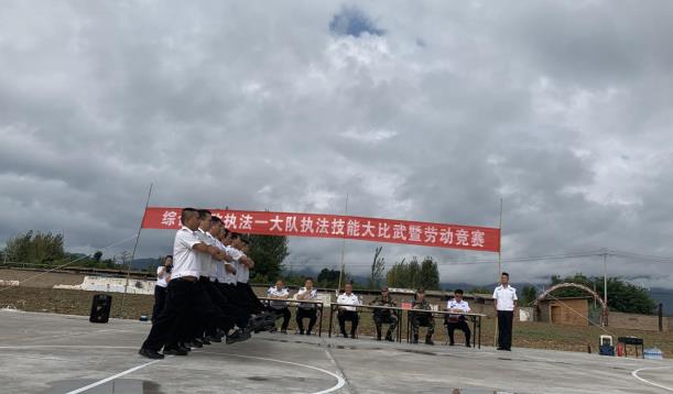 执法技能大比武 精彩纷呈显成效]