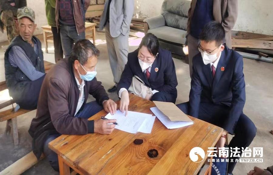 昆明石林检察院：公开宣告 让法治宣传零距离